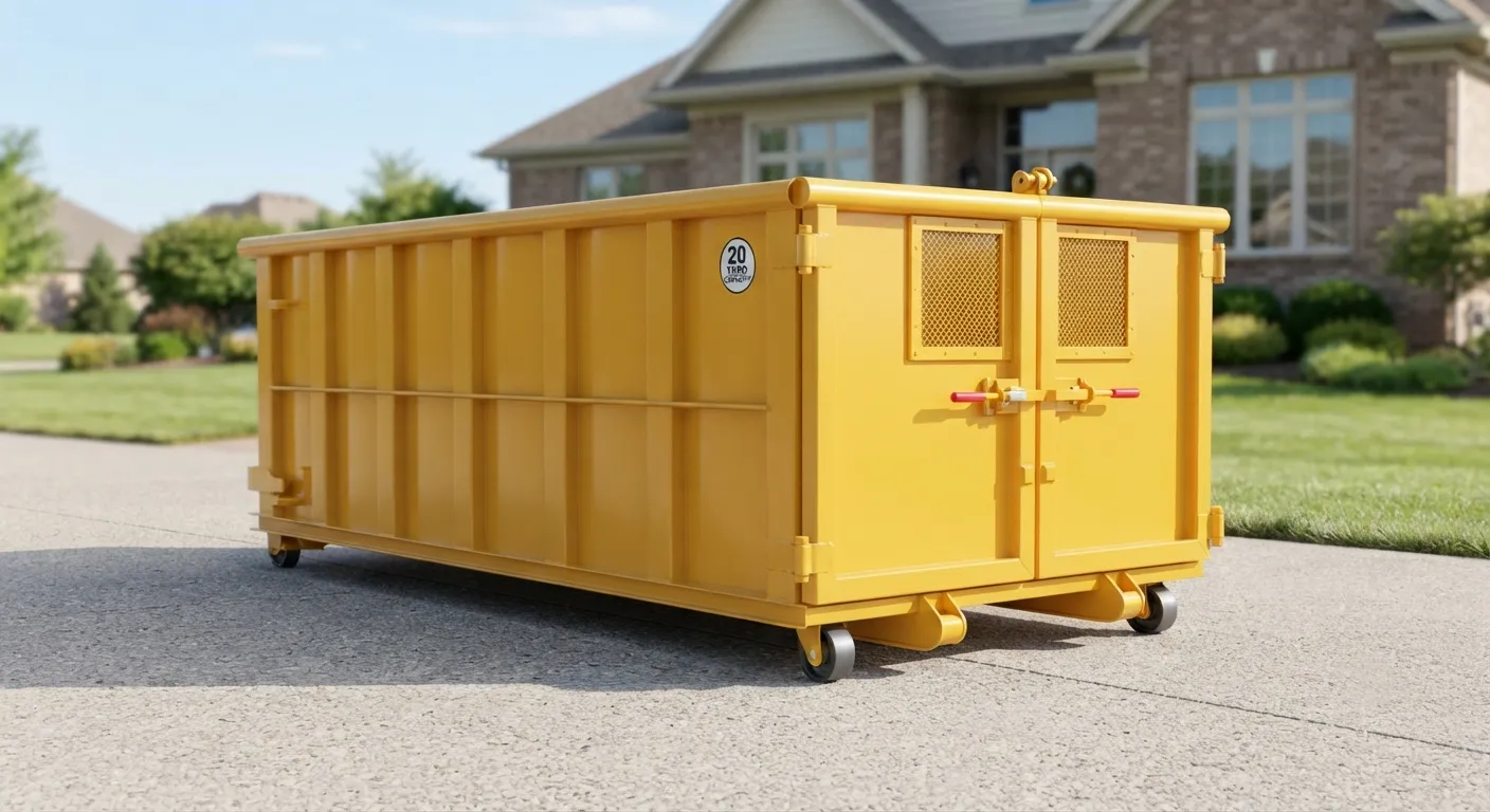 10 yard dumpster rental from our Encinitas fleet